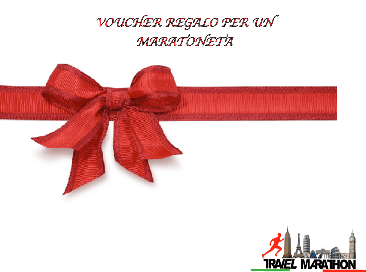 Voucher regalo per un maratoneta