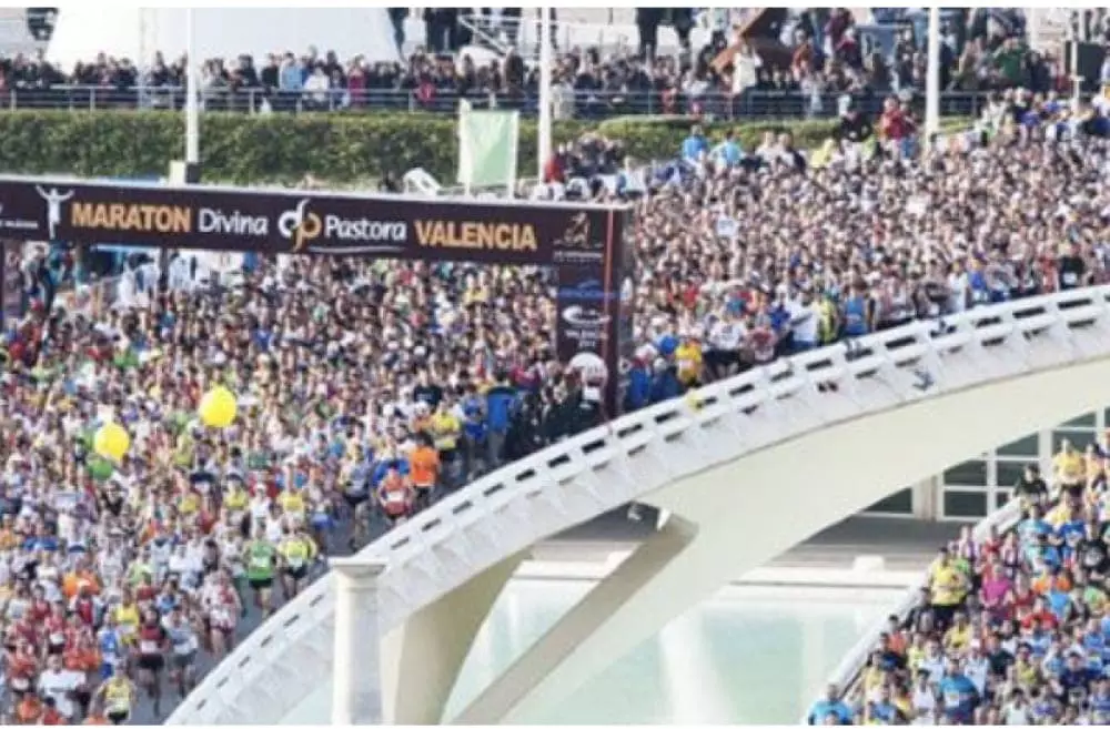  La Partenza - Maratona di Valencia 2021