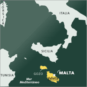 Malta mappa